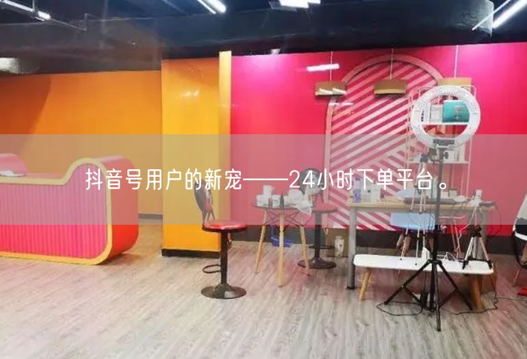 抖音号用户的新宠——24小时下单平台。