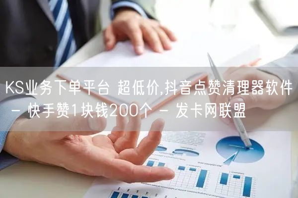 KS业务下单平台 超低价,抖音点赞清理器软件 - 快手赞1块钱200个 - 发卡